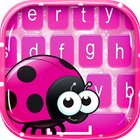 Cute Ladybug Keyboard & Emoji icône