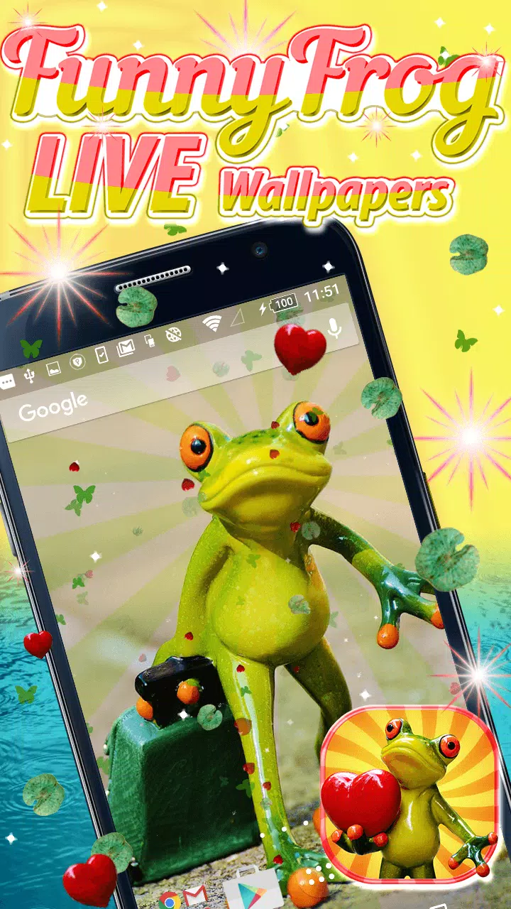 Android 用の 面白いカエルアニメ壁紙 Apk をダウンロード