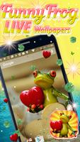 Funny Frog Live Wallpapers 스크린샷 3