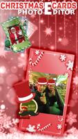 Christmas Cards Photo Editor Affiche