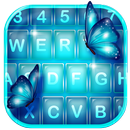 Azul Néon Temas Teclado APK