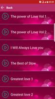 Top 100 Love Songs Free capture d'écran 3