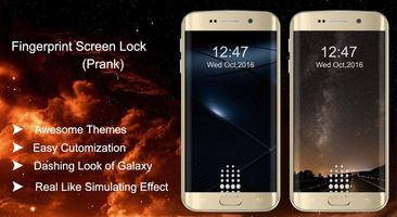 Fingerprint Screen Lock Prank poster