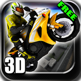 应用名称：逃亡极速摩托车赛——免费三维竞赛游戏 图标