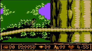 Jungle Book Nes capture d'écran 1