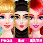 Hijab, Mermaid & Princess Spa icône