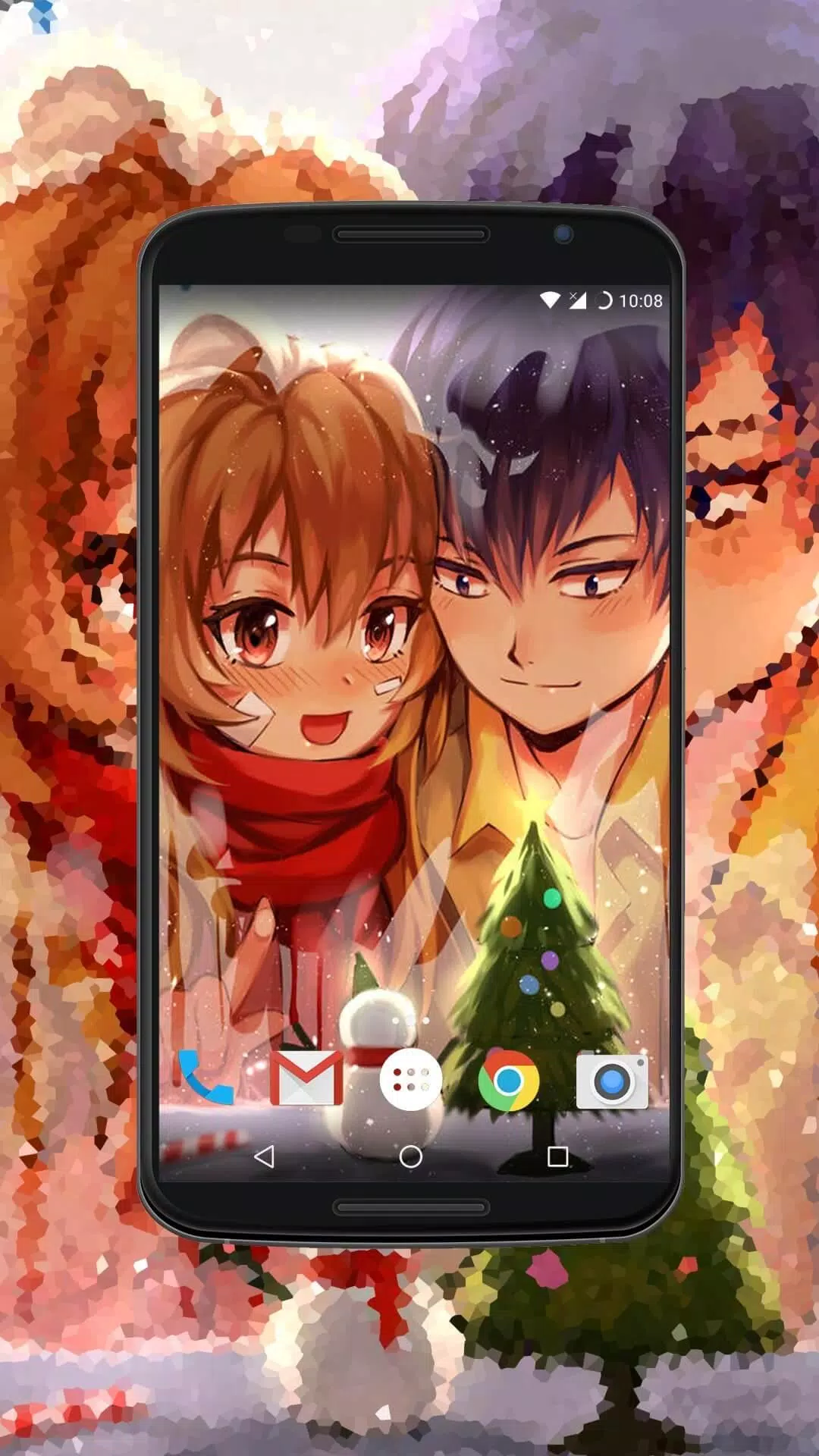 Download Best friends Taiga and Ryuuji from the anime series Toradora  Wallpaper