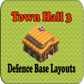 Town Hall 3 Defence Base Layouts COC