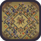 Town Hall 10 War Base Layouts icon