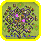 Town Hall 7 Hybrid Base Layouts icon