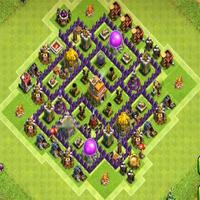 1 Schermata Town Hall 7 Hybrid Base Layouts