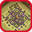 Town Hall 7 War Base Layouts icon