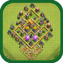 Town Hall 4 Base Layouts APK