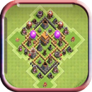 Town Hall 5 Hybrid Base Layout APK