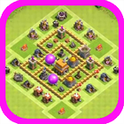 Town Hall 5 Hybrid Base Layouts ikona