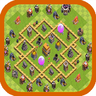 Town Hall 5 Trophy Base Layouts icône