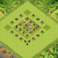 Town Hall 5 Trophy Base Layouts capture d'écran 1