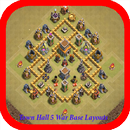 Town Hall 5 War Base Layouts APK