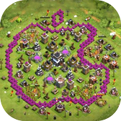 Maps for clash of clans free icon