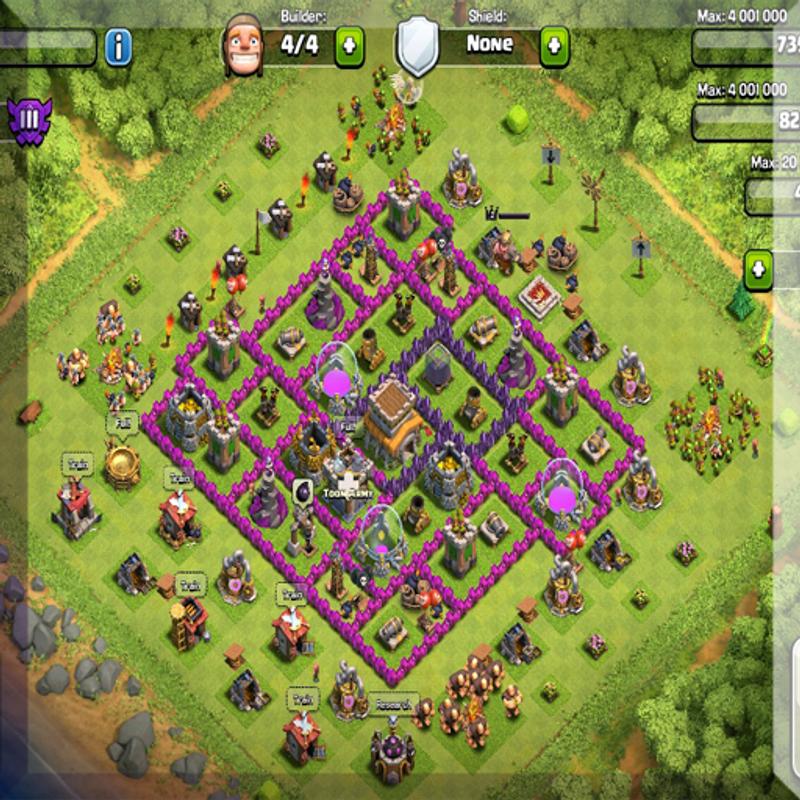 town hall 8 base layouts for android apk download