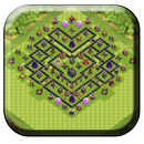 Town Hall 9 Trophy Base Maps APK