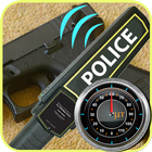 Police Metal detector icon
