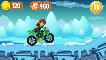 Jen 10 Motorcycle Game captura de pantalla 2