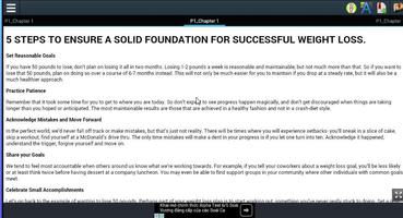 Book Weight loss Plan screenshot 1