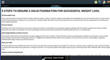 Book Weight loss Plan screenshot 2