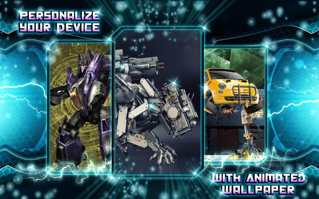 Robot Transformer Wallpaper Hidup Suara For Android APK Download