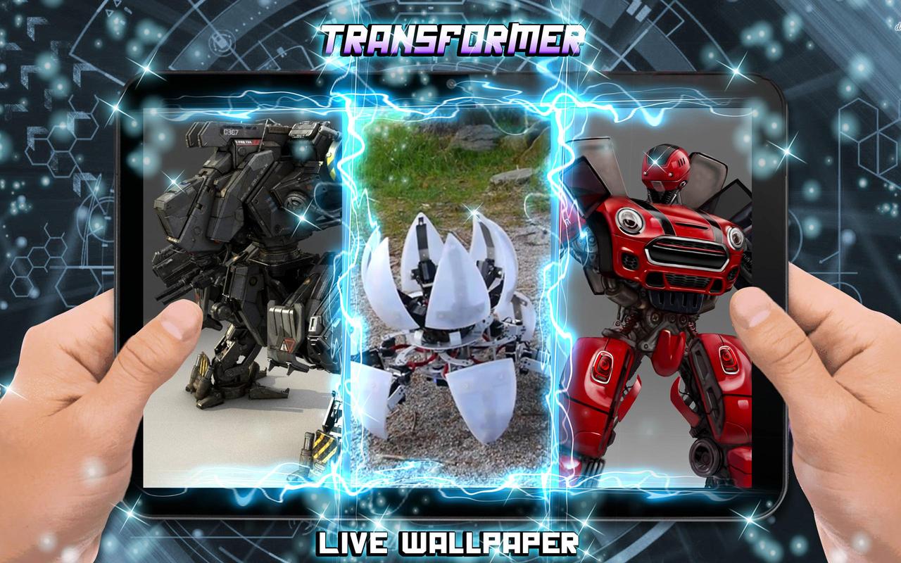 Robot Transformer Wallpaper Hidup Suara For Android APK Download