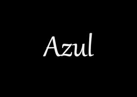 Azul постер