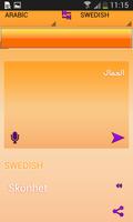 Poster قاموس ومترجم عربي سويدي