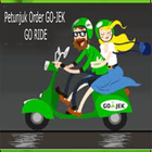Petunjuk Order GO-JEK GO RIDE ikona