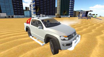 Amarok Transporter Driving 3D poster