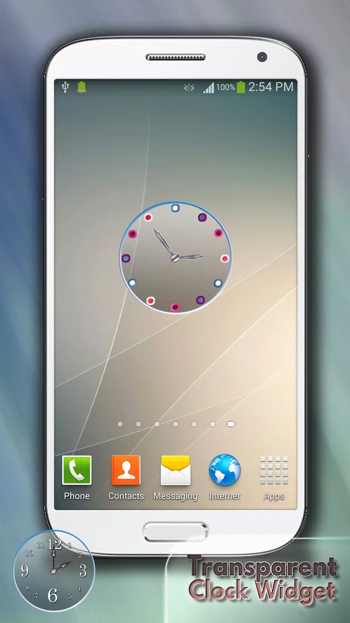 Descarga de APK de Transparente Reloj Widget para Android