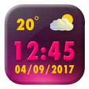 Transparent Digital Clock HD APK