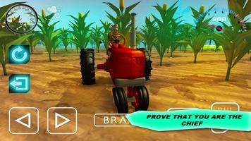 Tractor Farm Simulator 2017 captura de pantalla 2