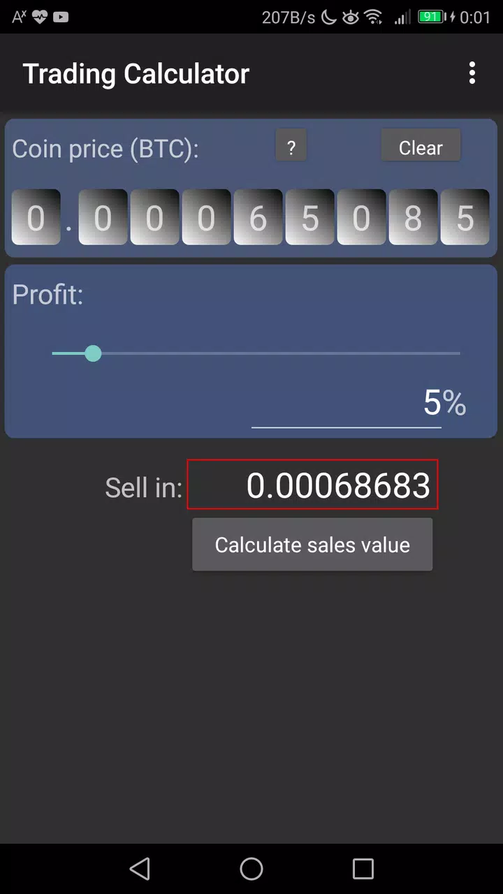 Descarga de APK de Calculadora de Trading para Android