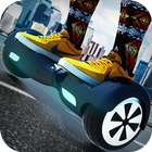 Traffic Hoverboard Subway 3D icon