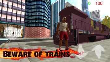 Traffic Hoverboard Subway 3D screenshot 1