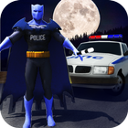 Traffic Justice Superhero Bat ikon