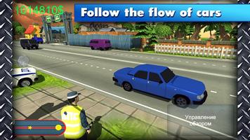 Traffic Police Simulator 3D Affiche