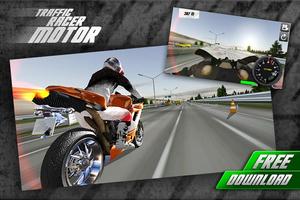 Traffic Racer Motor Poster