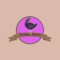 Trash Dove Bird 2017 poster