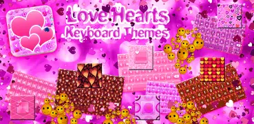 Love Hearts Keyboard Themes