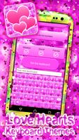 Love Hearts Keyboard Themes ภาพหน้าจอ 2