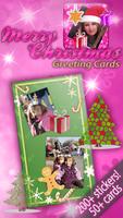 Merry Christmas Greeting Cards Affiche