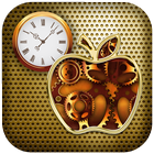 Golden Apple Clock ikon