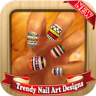 Trendy Nail Art Designs icône
